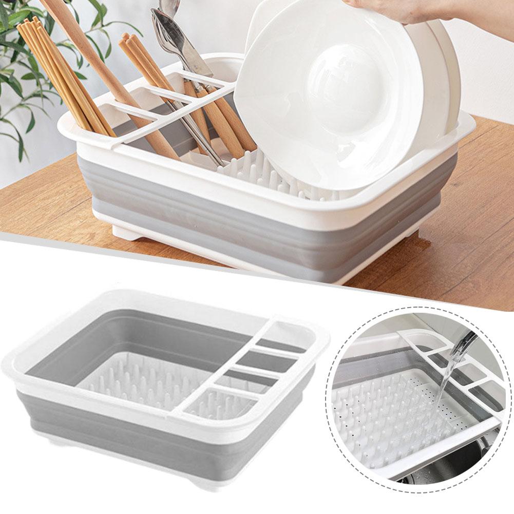 Camping Cooking Meals - Rak Pengering Piring Lipat, Organizer Peralatan