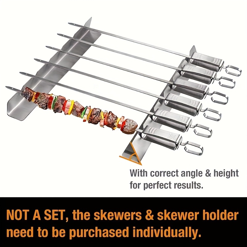 Camping Cooking Utensil Holder - 2 Buah Rak Kebab Tempat Tusuk