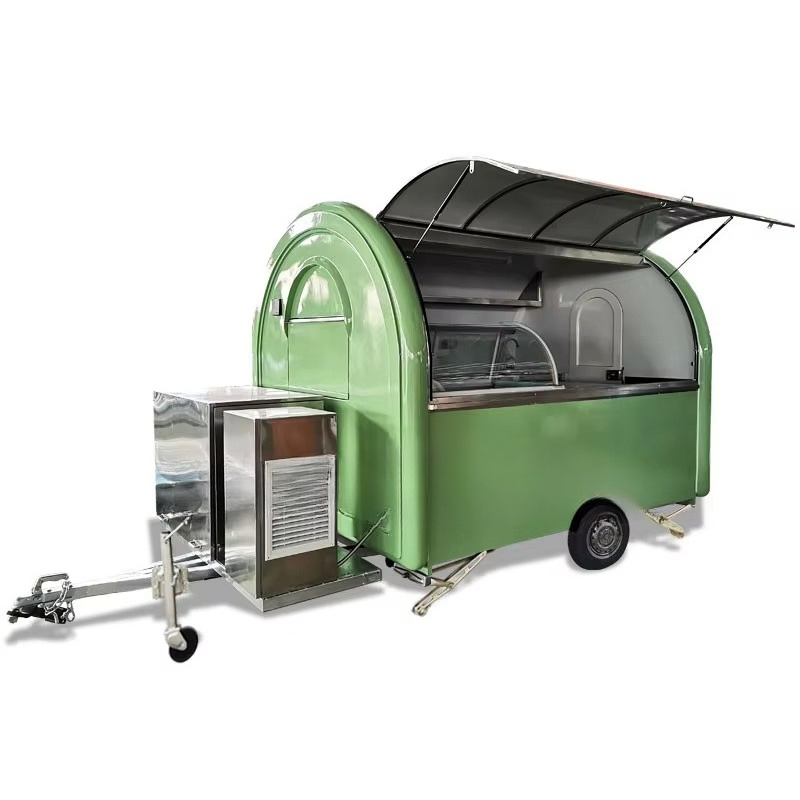 Camping Cooking Food - Gerobak Makanan Standar USA dengan Peralatan