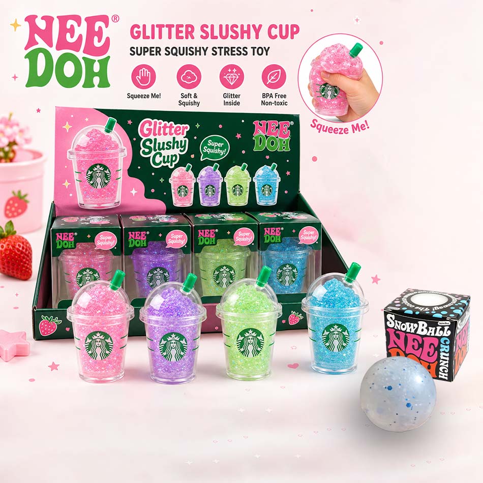 Fire Starter Cube - Cangkir minuman pereda stres Schylling NeeD