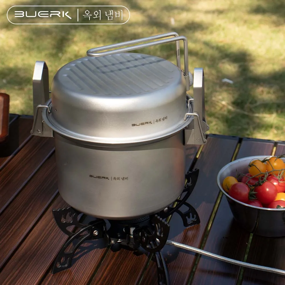 Camping Cooking System - Panci kukus multifungsi untuk berkemah, alat