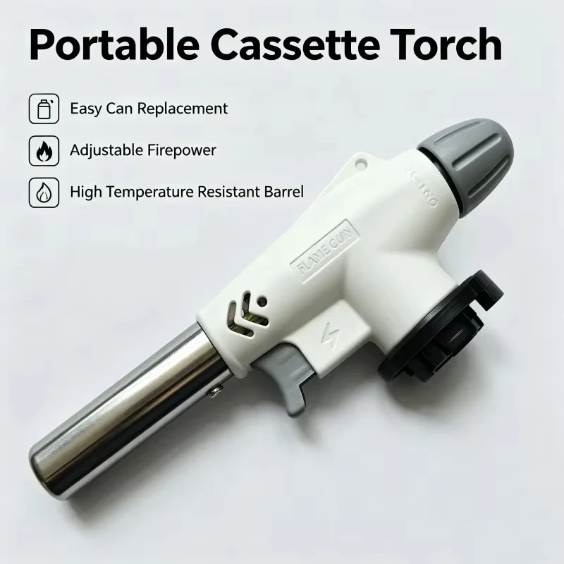 Camping Cooking Flame - Obor Gas Butana Otomatis untuk Pengelasan,