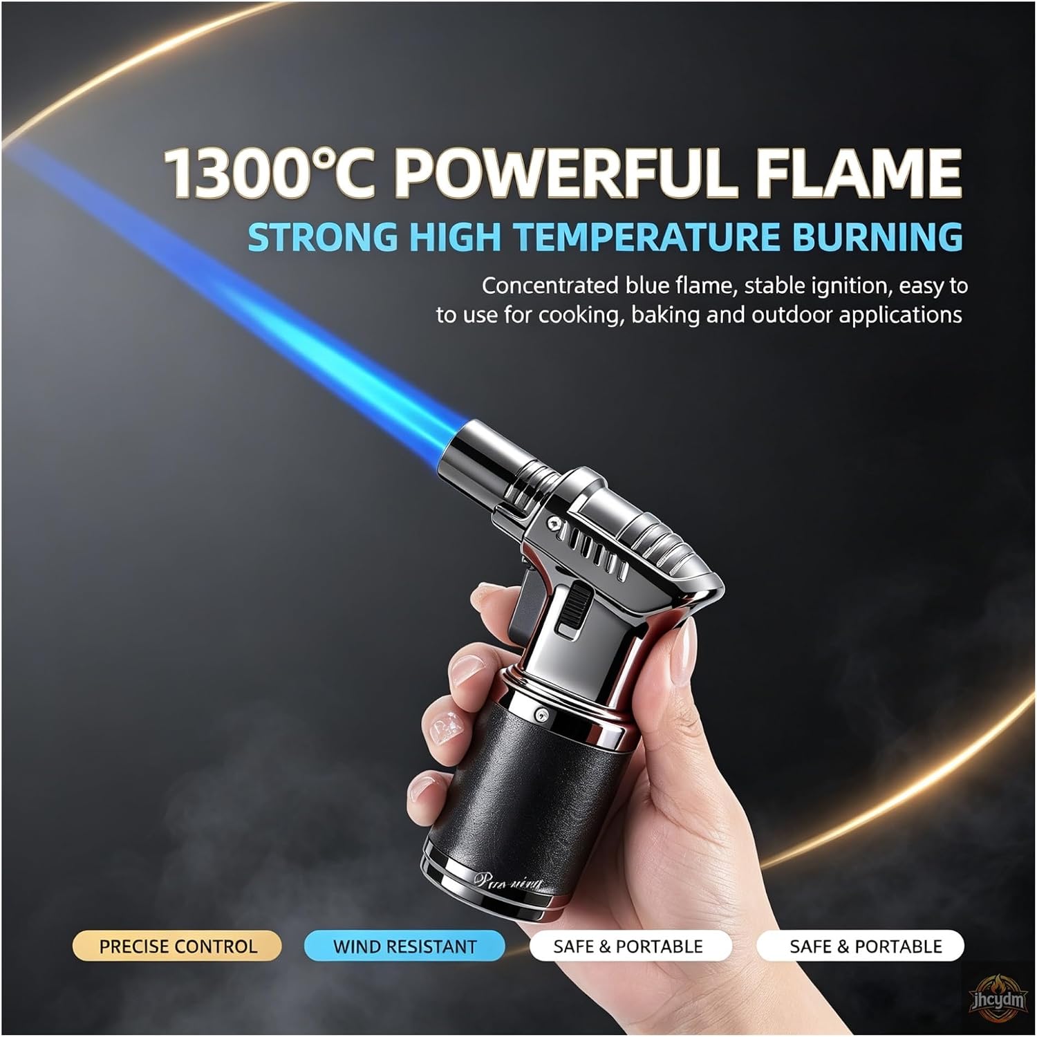 Camping Cooking Flame - Tanpa butana, Pistol Semprot Genggam, Api