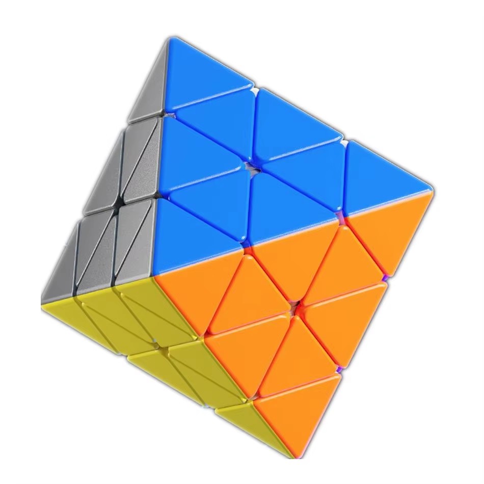 Fire Starter Cube - ShengShou FTO Mainan Edukasi Tanpa Stiker