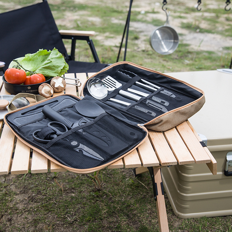 8 Buah Set Peralatan Masak Dap - Camping Cooking Pots And Pans ulasan dan harga