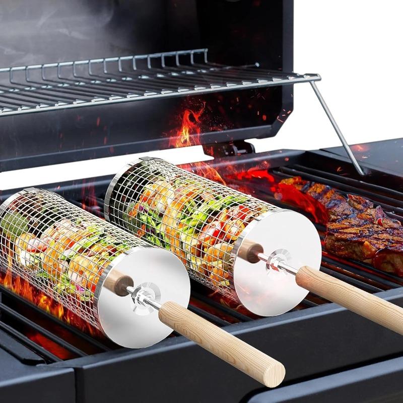 Set Keranjang Panggangan BBQ B - Camping Cooking Food ulasan dan harga