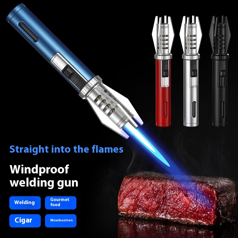 Pemantik Api Jet Tahan Angin B - Camping Cooking Flame ulasan dan harga