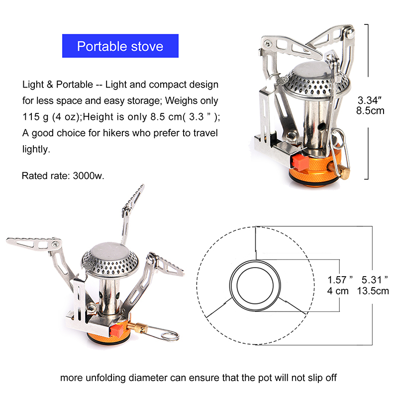 Kompor Gas Satu Tungku Widesea - Camping Cooking System ulasan dan harga