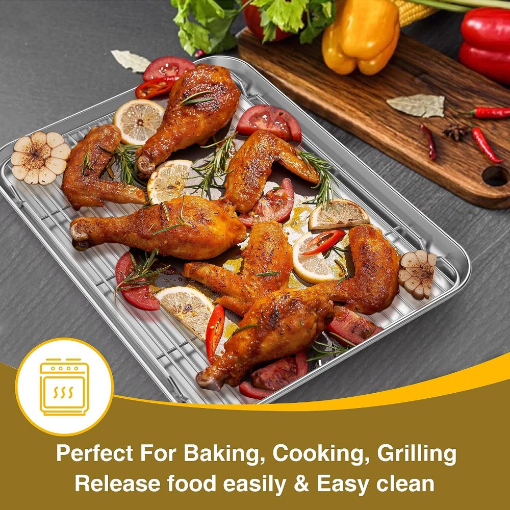Loyang Multifungsi dengan Rak  - Camping Cooking Meals ulasan dan harga