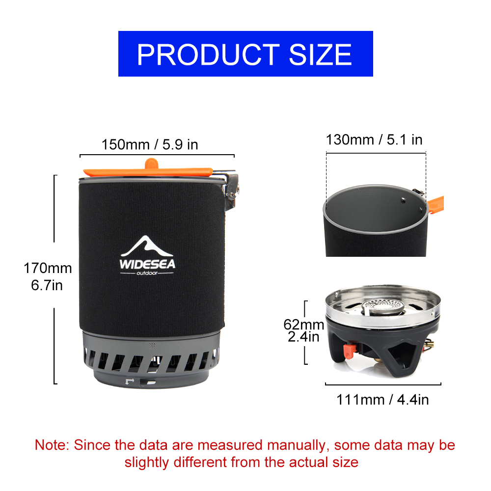 Sistem Memasak Camping Widesea - Camping Cooking System ulasan dan harga