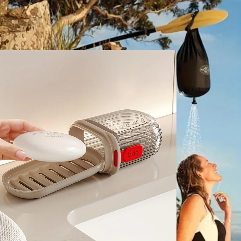 Kotak sabun portabel, perjalan - Camping Cooking Utensil Holder ulasan dan harga