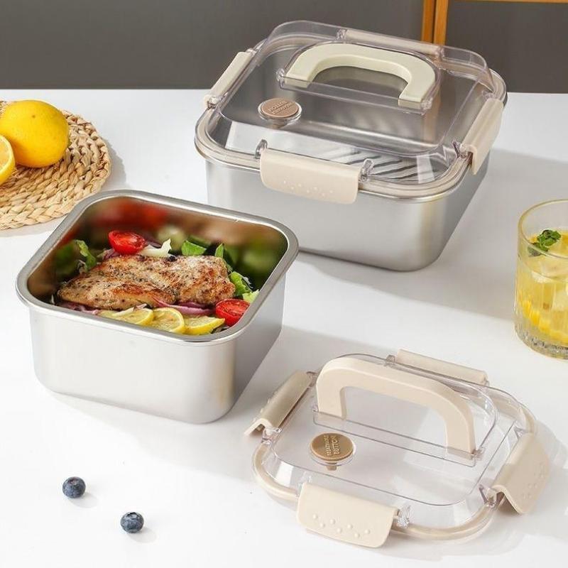 Kotak Makanan Stainless Steel  - Camping Cooking Food ulasan dan harga