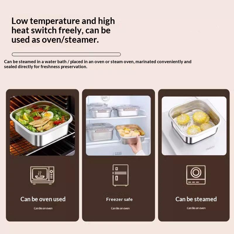 Kotak Makanan Stainless Steel  - Camping Cooking Food ulasan dan harga