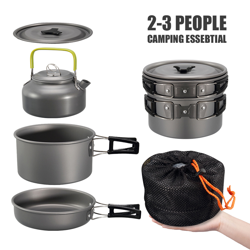 WESTTUNE Peralatan Masak Berke - Camping Cooking Pots And Pans ulasan dan harga