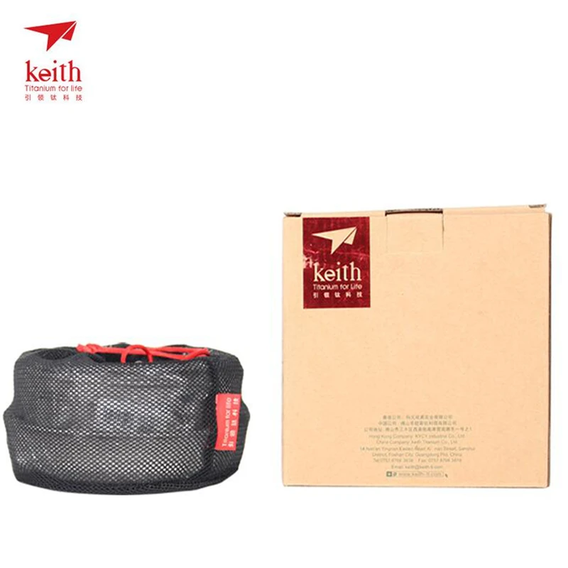 Keith Set panci masak Titanium - Camping Cooking System ulasan dan harga