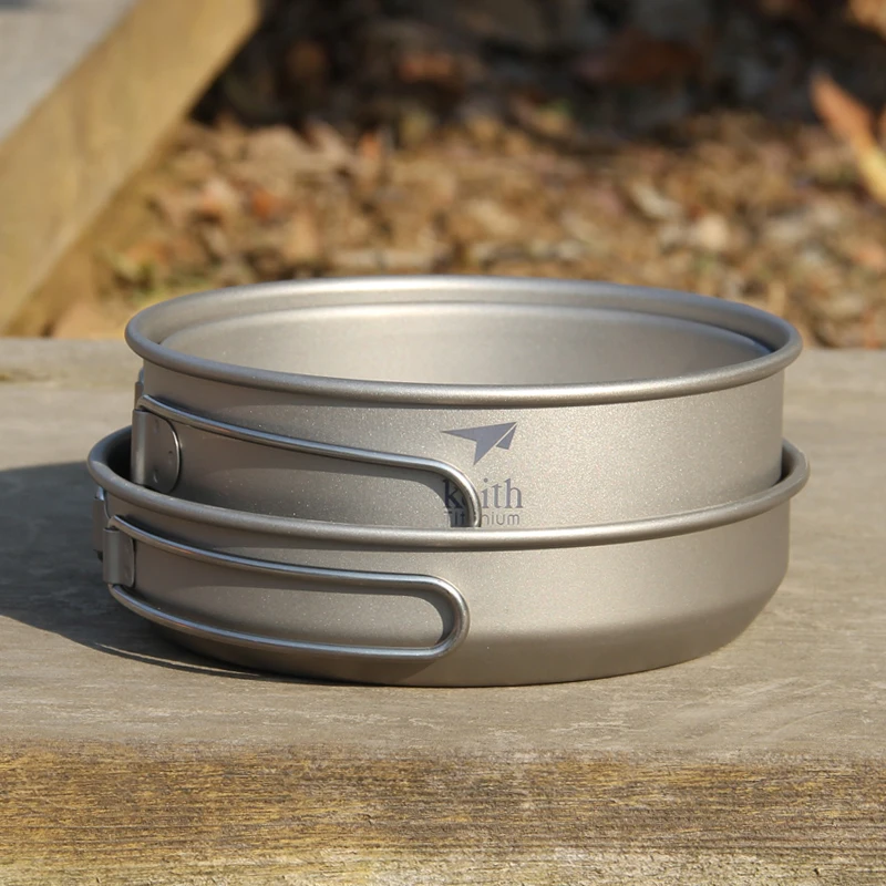 Keith Set panci masak Titanium - Camping Cooking System ulasan dan harga