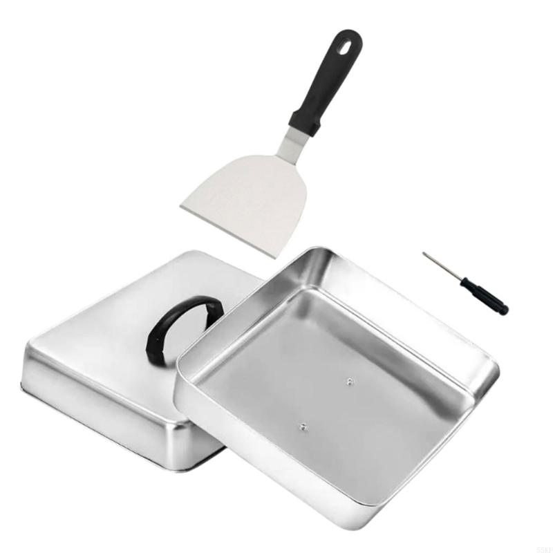 Penutup Atas Datar dengan Bent - Camping Cooking Meals ulasan dan harga