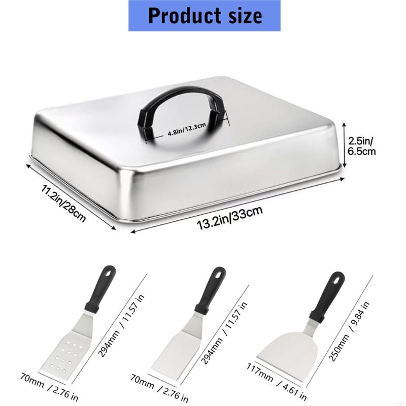 Penutup Atas Datar dengan Bent - Camping Cooking Meals ulasan dan harga