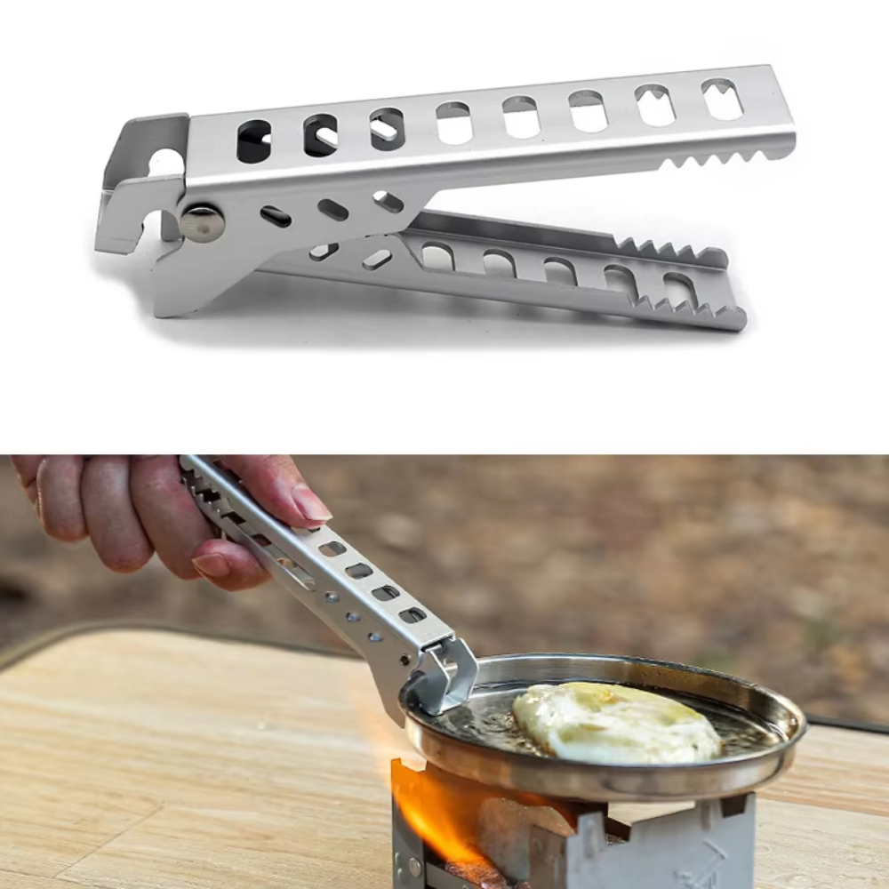 Penjepit Panci Aluminium Anti  - Camping Cooking Utensil Holder ulasan dan harga