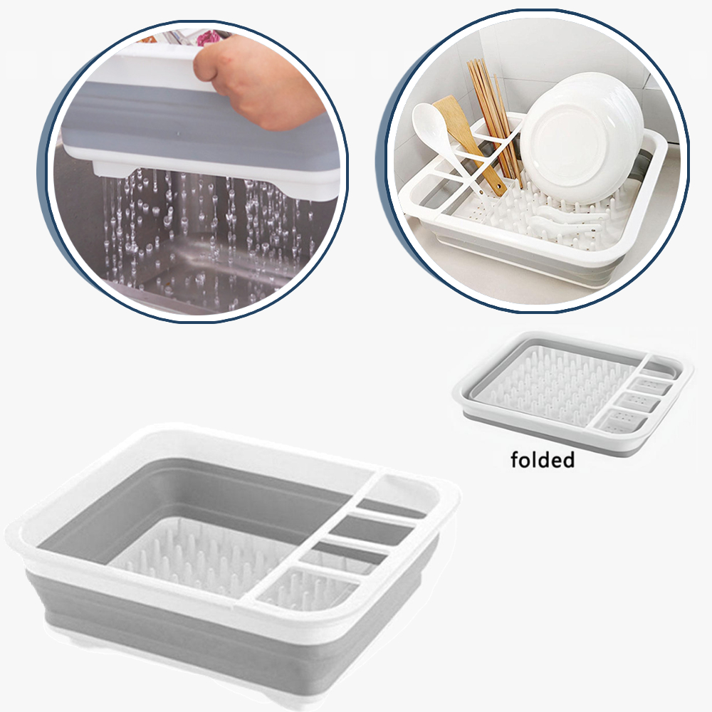 Rak Pengering Piring Lipat, Or - Camping Cooking Meals ulasan dan harga