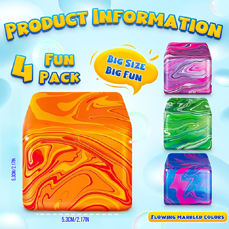 Mainan Squishy Needoh Snowflak - Fire Starter Cube ulasan dan harga