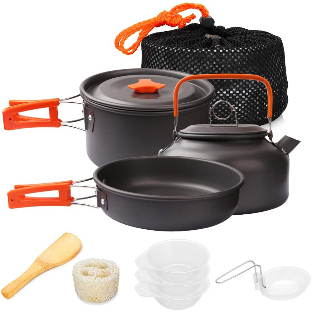 1 Buah/1Set Peralatan Masak Be - Camping Cooking Pots And Pans ulasan dan harga