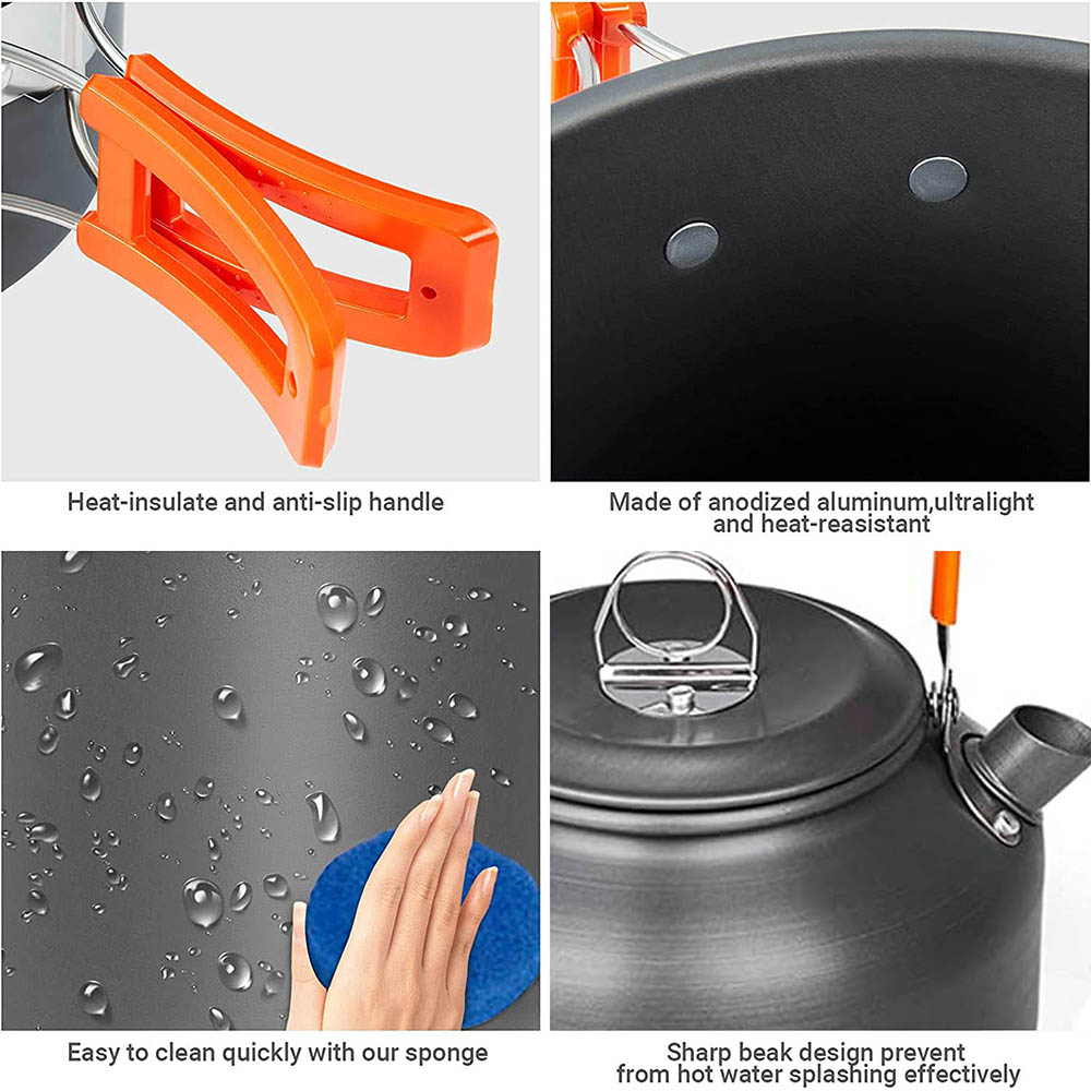 1 Buah/1Set Peralatan Masak Be - Camping Cooking Pots And Pans ulasan dan harga