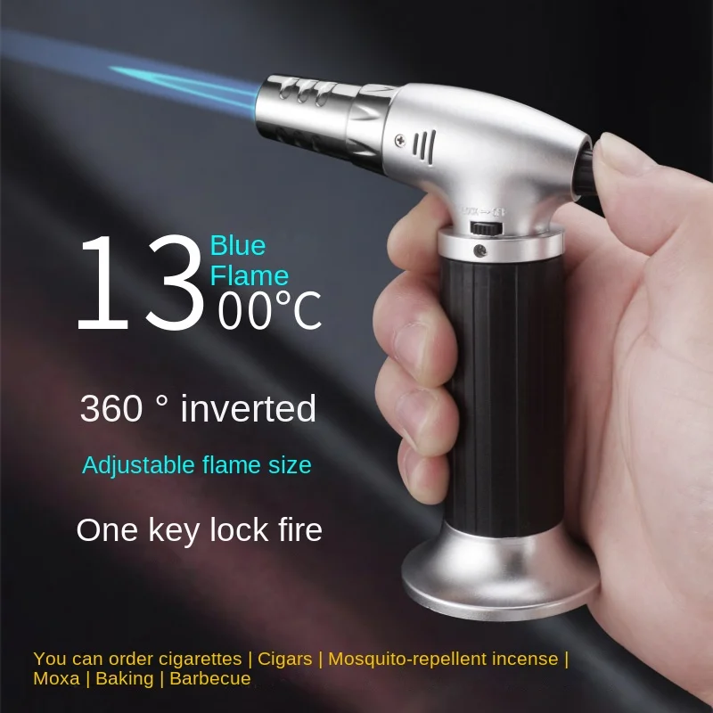 Api biru obor butana tahan ang - Camping Cooking Torch ulasan dan harga