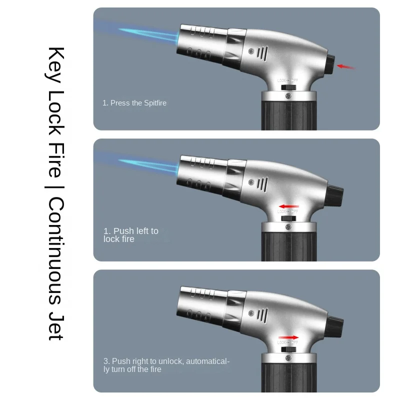 Api biru obor butana tahan ang - Camping Cooking Torch ulasan dan harga
