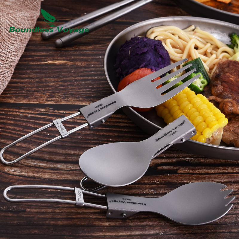 Peralatan Makan Berkemah Titan - Camp Spork Set ulasan dan harga