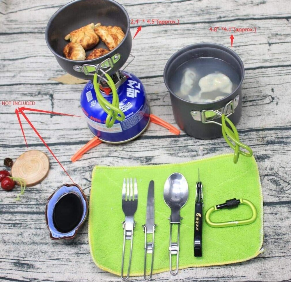 12-17 Buah Peralatan Masak Ber - Camp Spork Set ulasan dan harga
