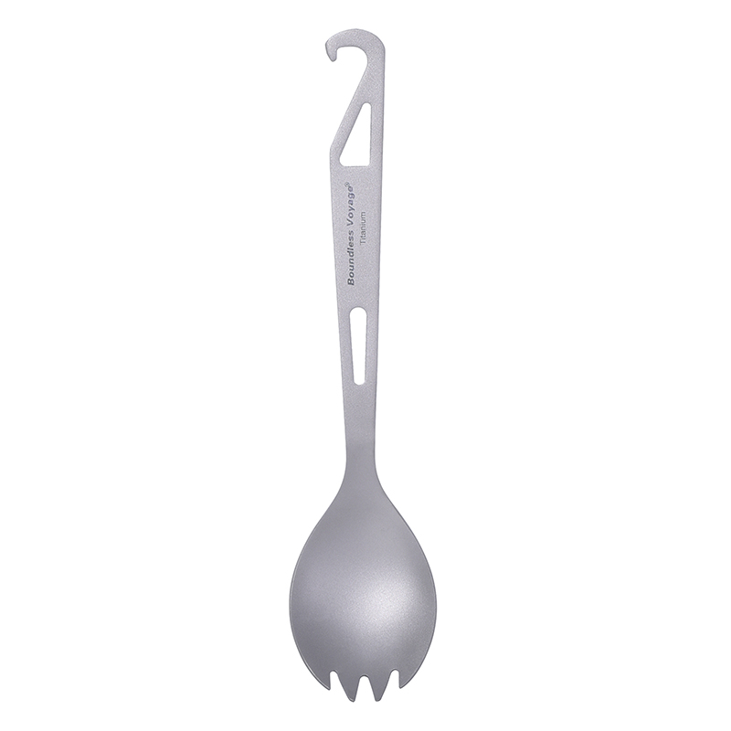 Set Peralatan Makan Titanium 3 - Camp Spork Set ulasan dan harga