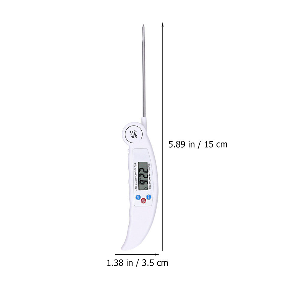 Termometer Dapur Digital Lipat - Camping Cooking Food ulasan dan harga