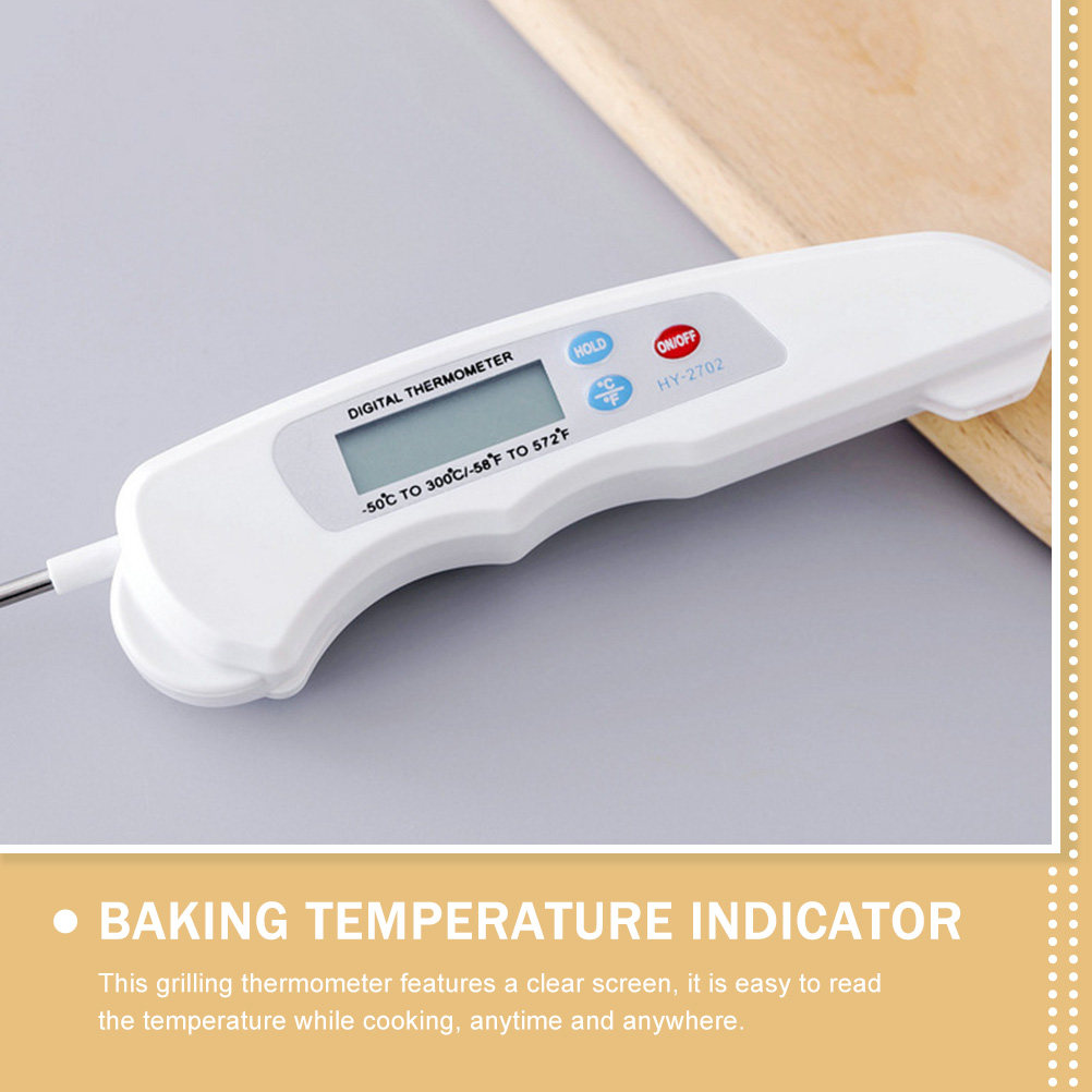 Termometer Dapur Digital Lipat - Camping Cooking Food ulasan dan harga