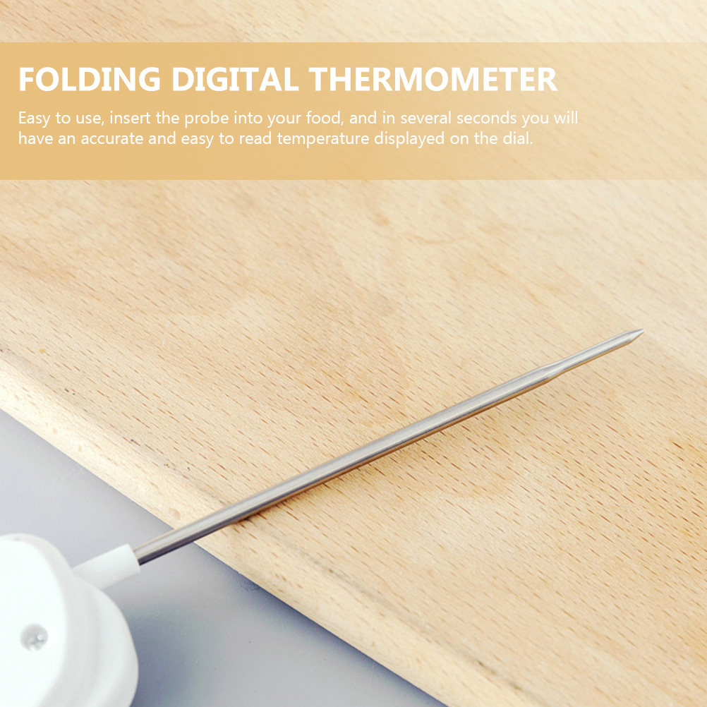 Termometer Dapur Digital Lipat - Camping Cooking Food ulasan dan harga