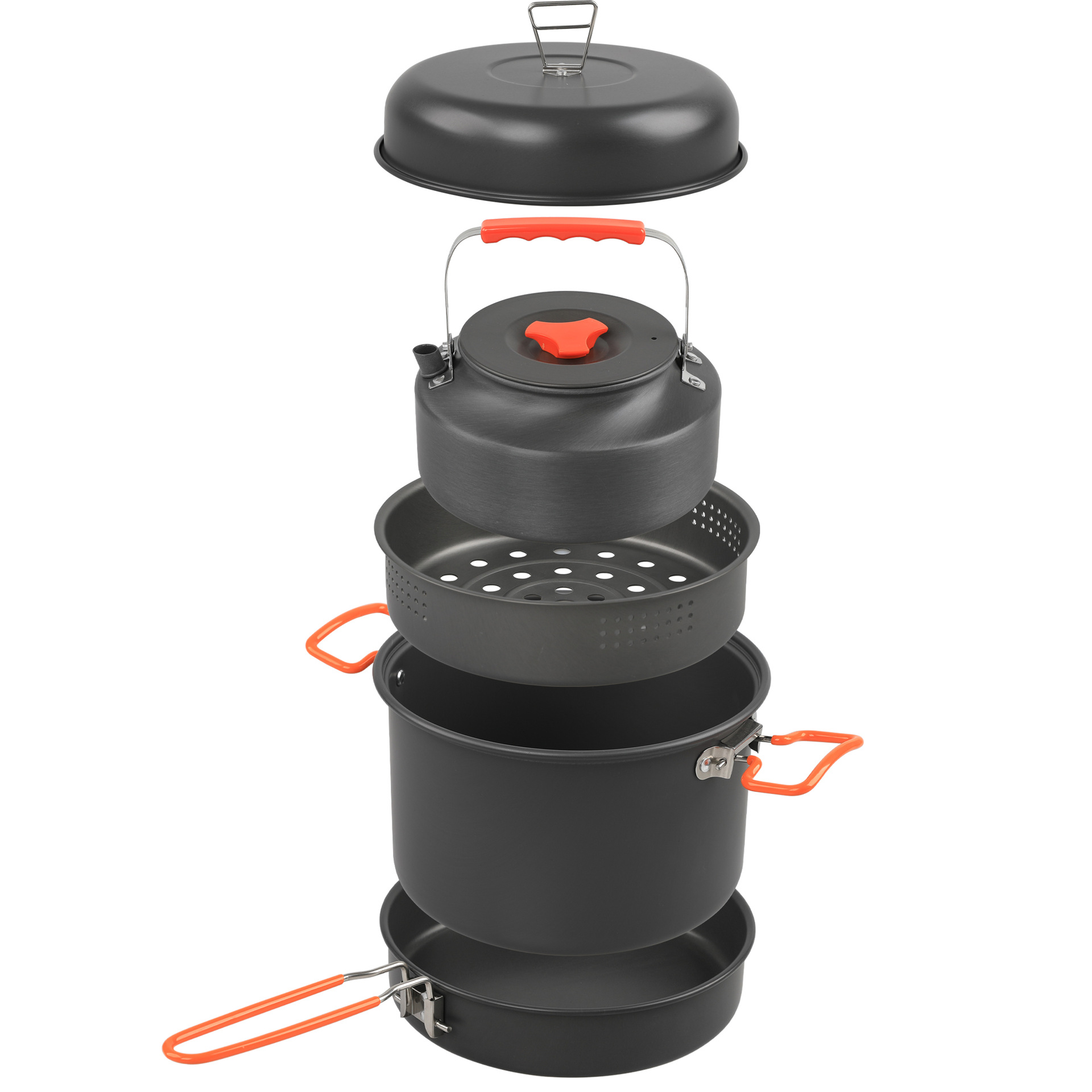 Panci masak luar ruangan, pera - Camping Cooking Pots And Pans ulasan dan harga
