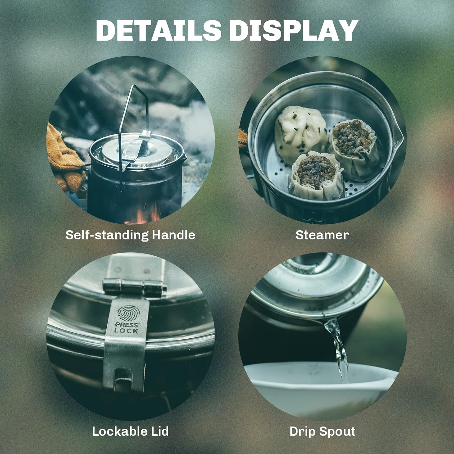 Fire-Maple Panci Kukus Baja Ta - Camping Cooking System ulasan dan harga