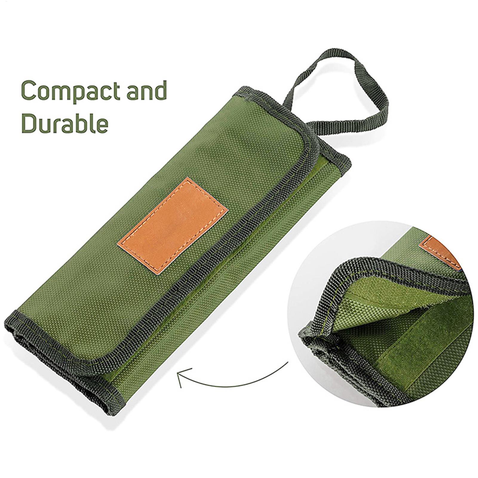 Tas Gulung Peralatan Makan Ber - Camping Cooking Utensil Holder ulasan dan harga