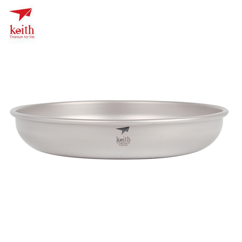 Keith Titanium Plate Berkemah  - Camping Cooking Meals ulasan dan harga