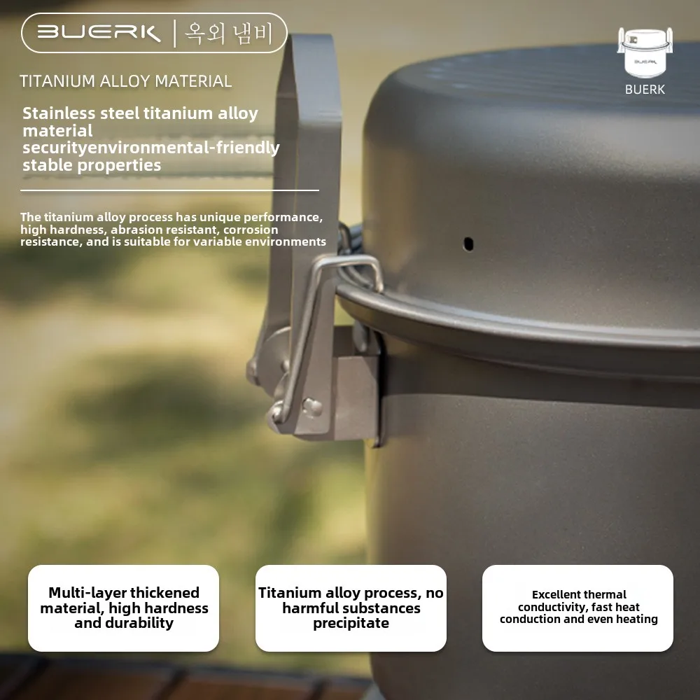 Panci kukus multifungsi untuk  - Camping Cooking System ulasan dan harga