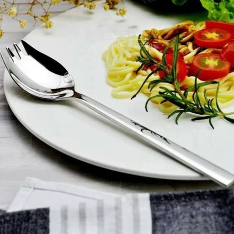5 Buah Set Spork Sendok Sup Pe - Camp Spork Set ulasan dan harga
