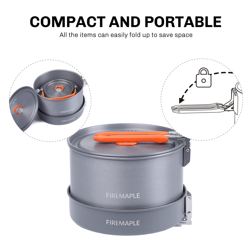 Peralatan Masak Berkemah Maple - Camping Cooking Pots And Pans ulasan dan harga
