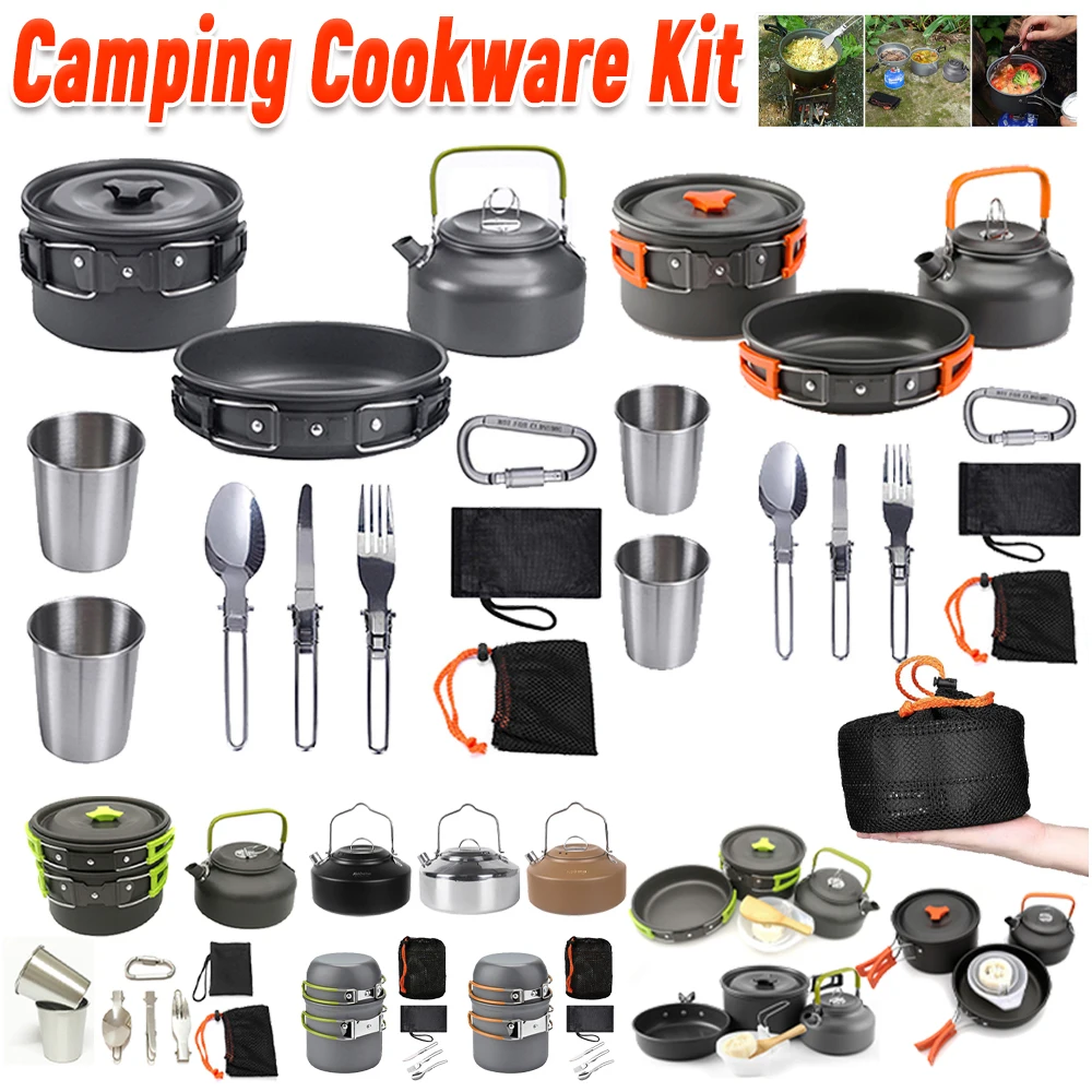 Peralatan Masak Berkemah Ketel - Camping Cooking Pots And Pans ulasan dan harga