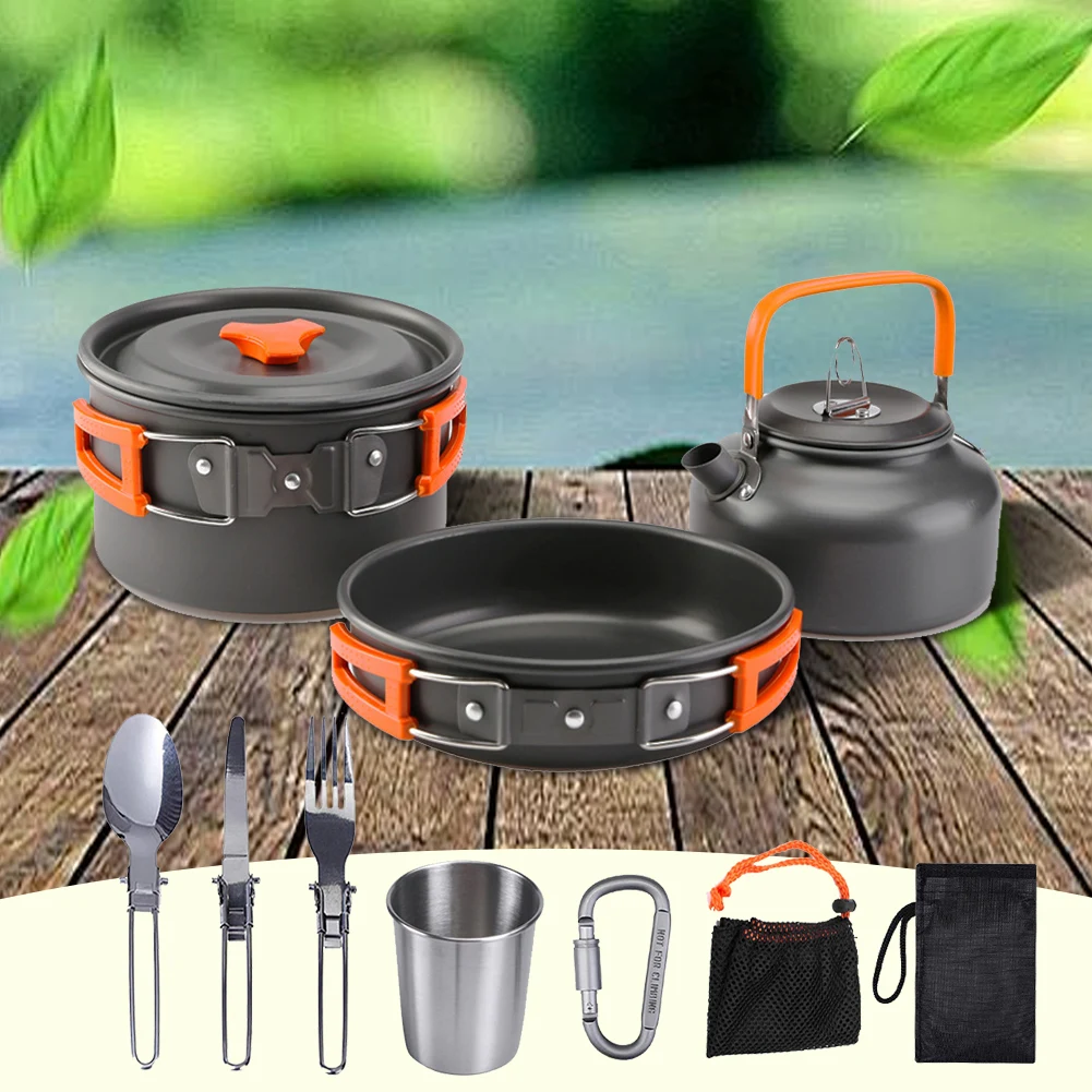 Peralatan Masak Berkemah Ketel - Camping Cooking Pots And Pans ulasan dan harga
