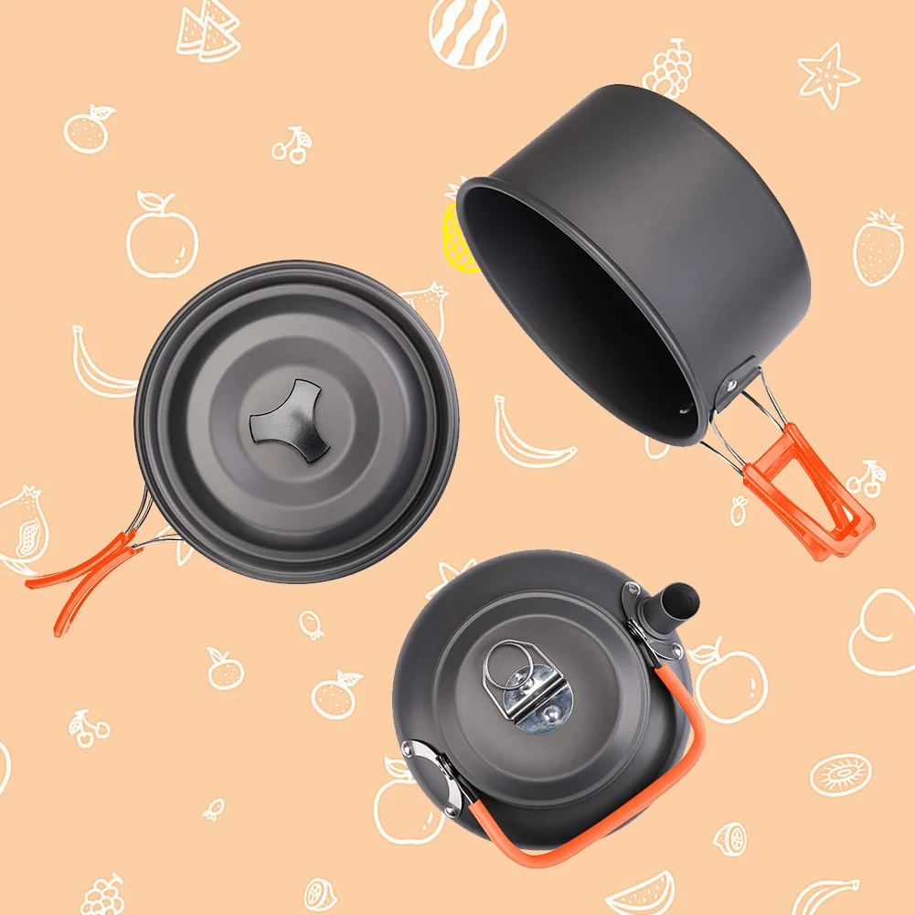 Peralatan Masak Berkemah Ketel - Camping Cooking Pots And Pans ulasan dan harga