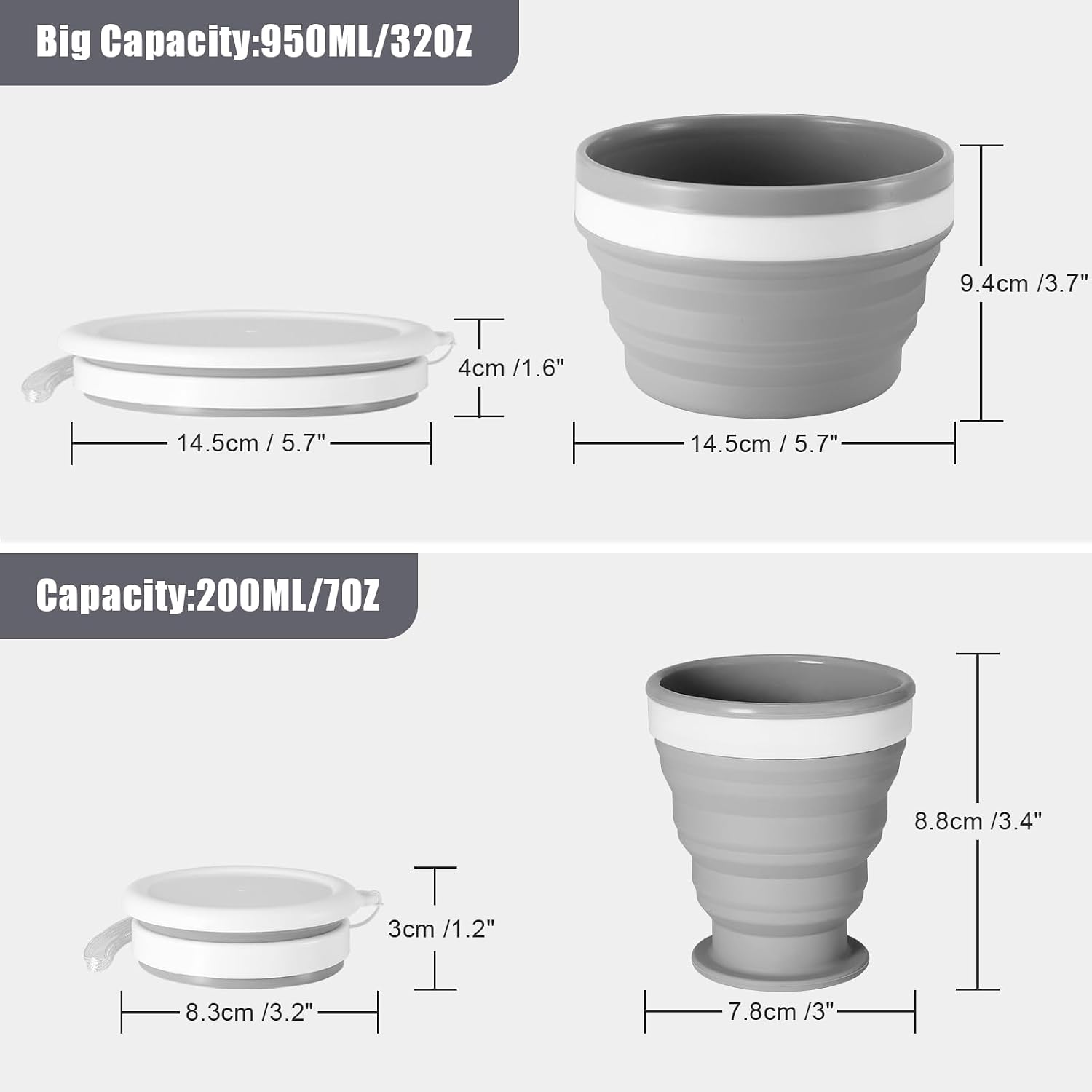 Set Cangkir dan Mangkuk Siliko - Camp Spork Set ulasan dan harga
