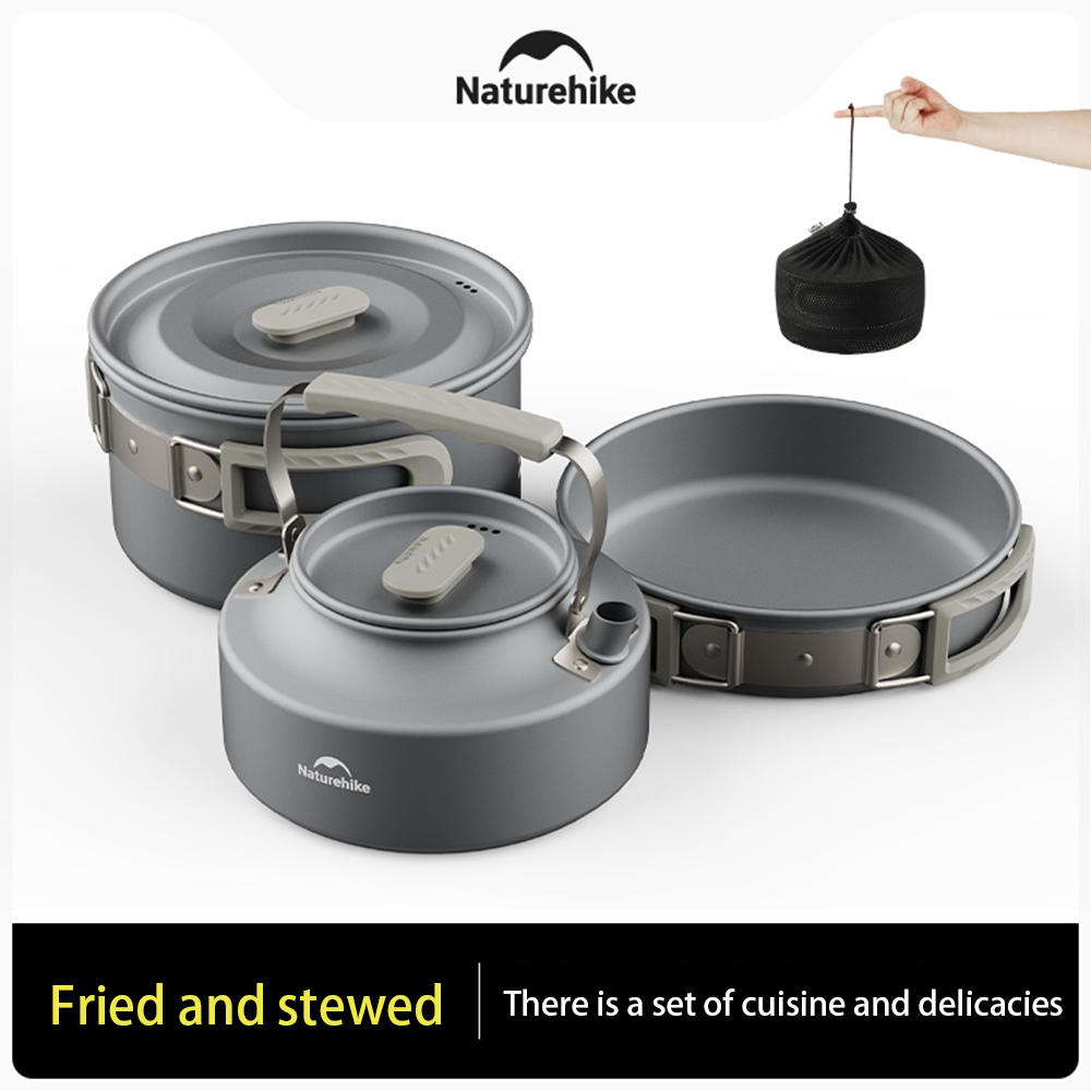 Naturehike Set panci luar ruan - Camping Cooking System ulasan dan harga