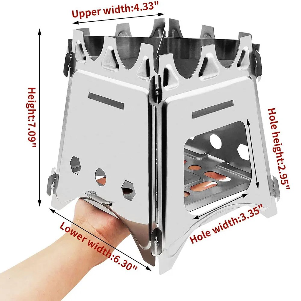 Kompor kayu Kemah portabel, ko - Camping Cooking System ulasan dan harga