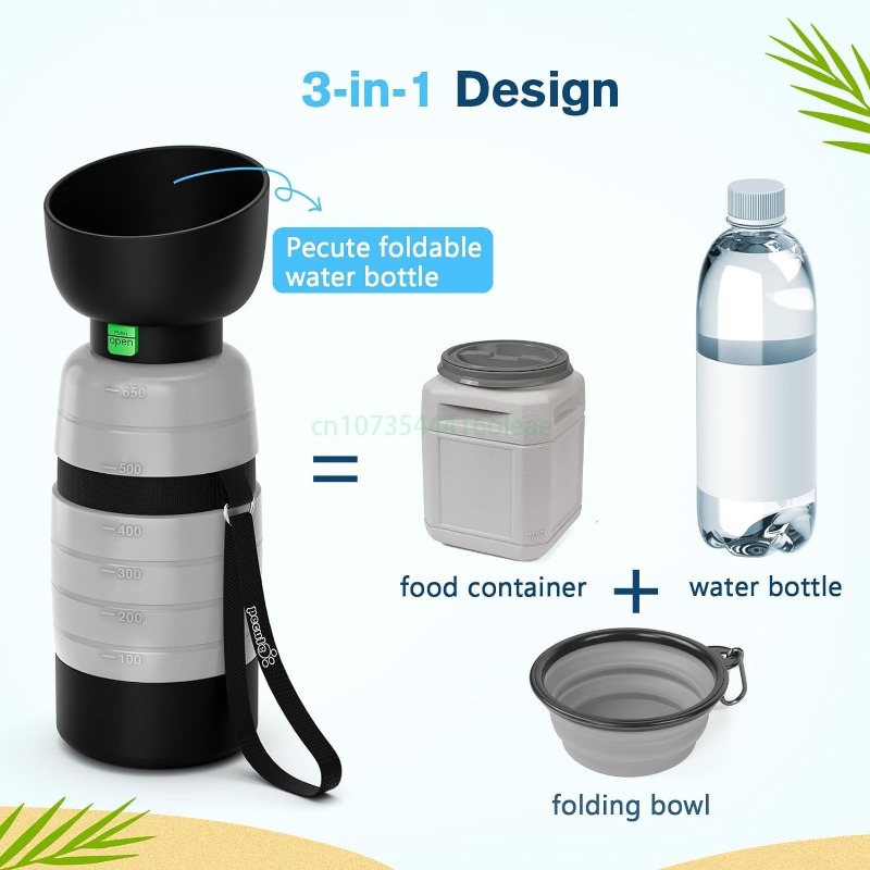 Botol Air Anjing 650ML dengan  - Camping Cooking Food ulasan dan harga