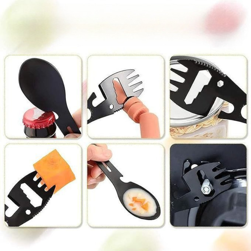 Set Peralatan Makan Camping Sp - Camp Spork Set ulasan dan harga